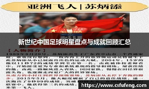 新世纪中国足球明星盘点与成就回顾汇总
